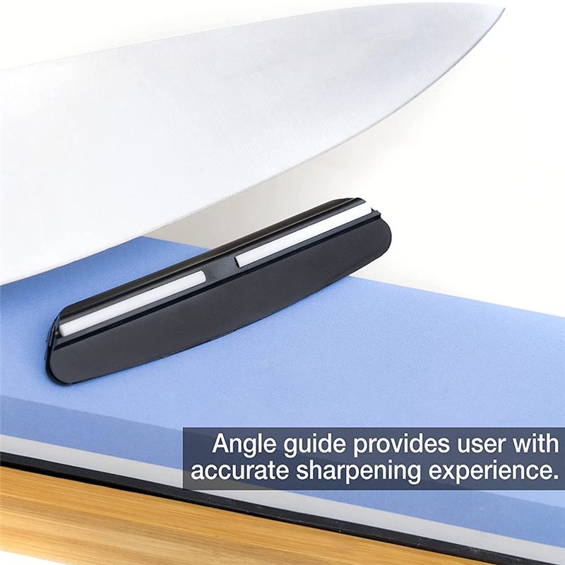 REST حجر شحذ سكين المشحذ، مجمو - مراجعة Knife Sharpening Stone Whetstone 1000 6000 وسعره
