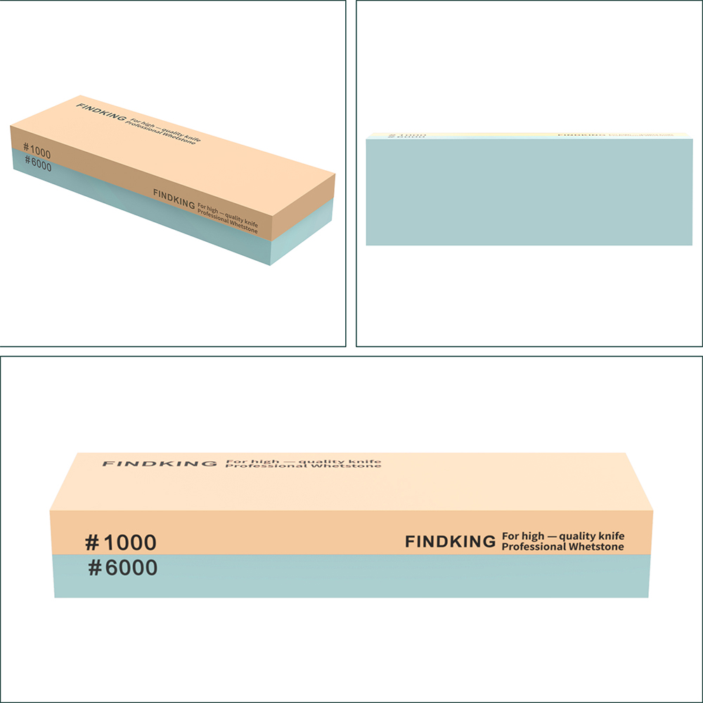 FINDKING مبراة سكاكين احترافية - مراجعة Knife Sharpening Stone Whetstone 1000 6000 وسعره
