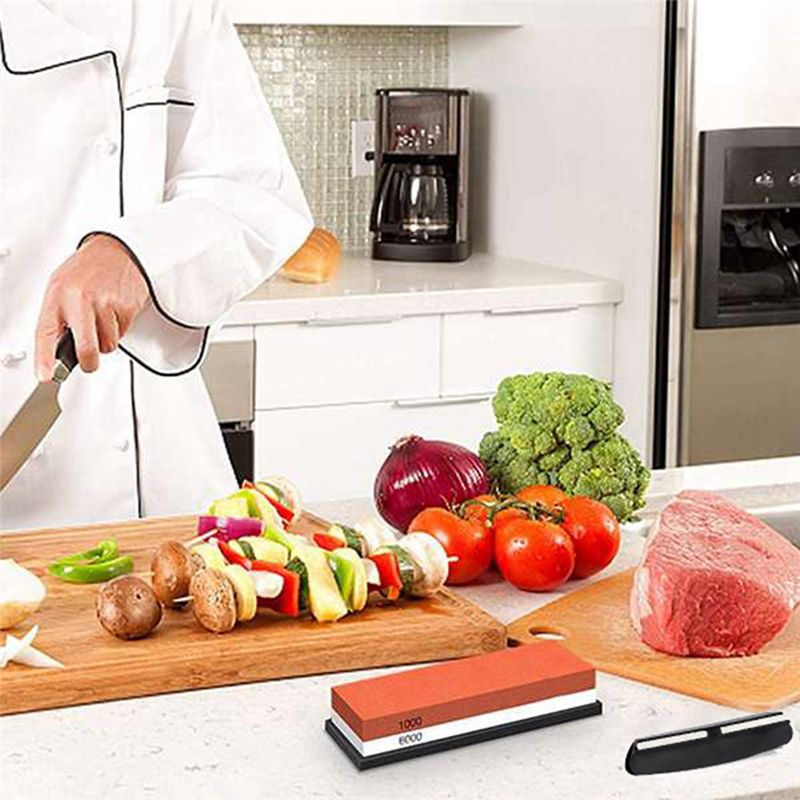 حجر شحذ ABVT-2X، حجر شحذ بدرجة - مراجعة Knife Sharpening Stone Whetstone 1000 6000 وسعره