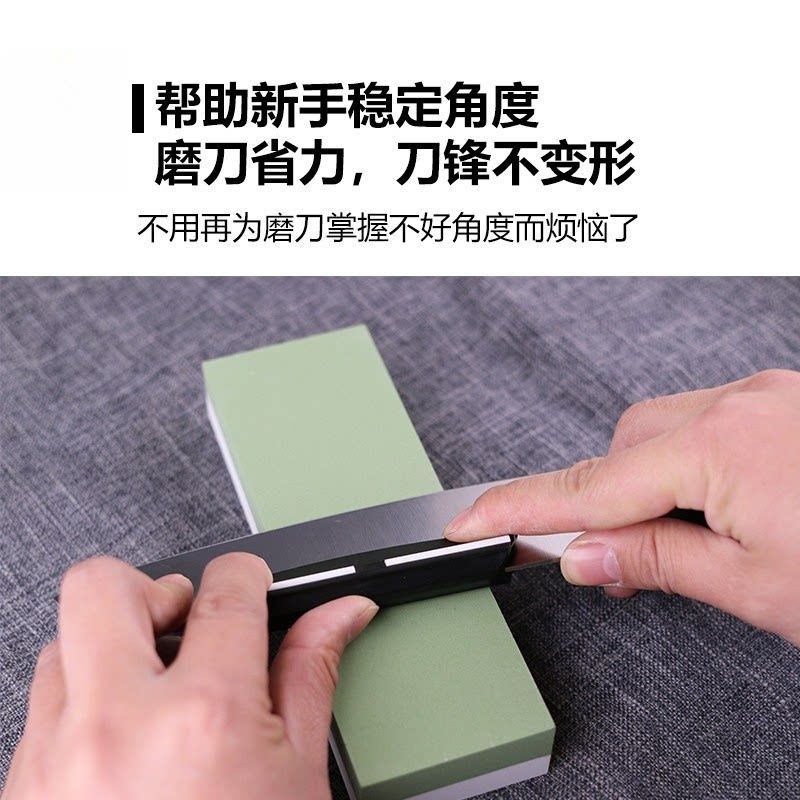 حجر شحذ سكاكين احترافي، حجر تل - مراجعة Knife Sharpening Stone Whetstone 1000 6000 وسعره