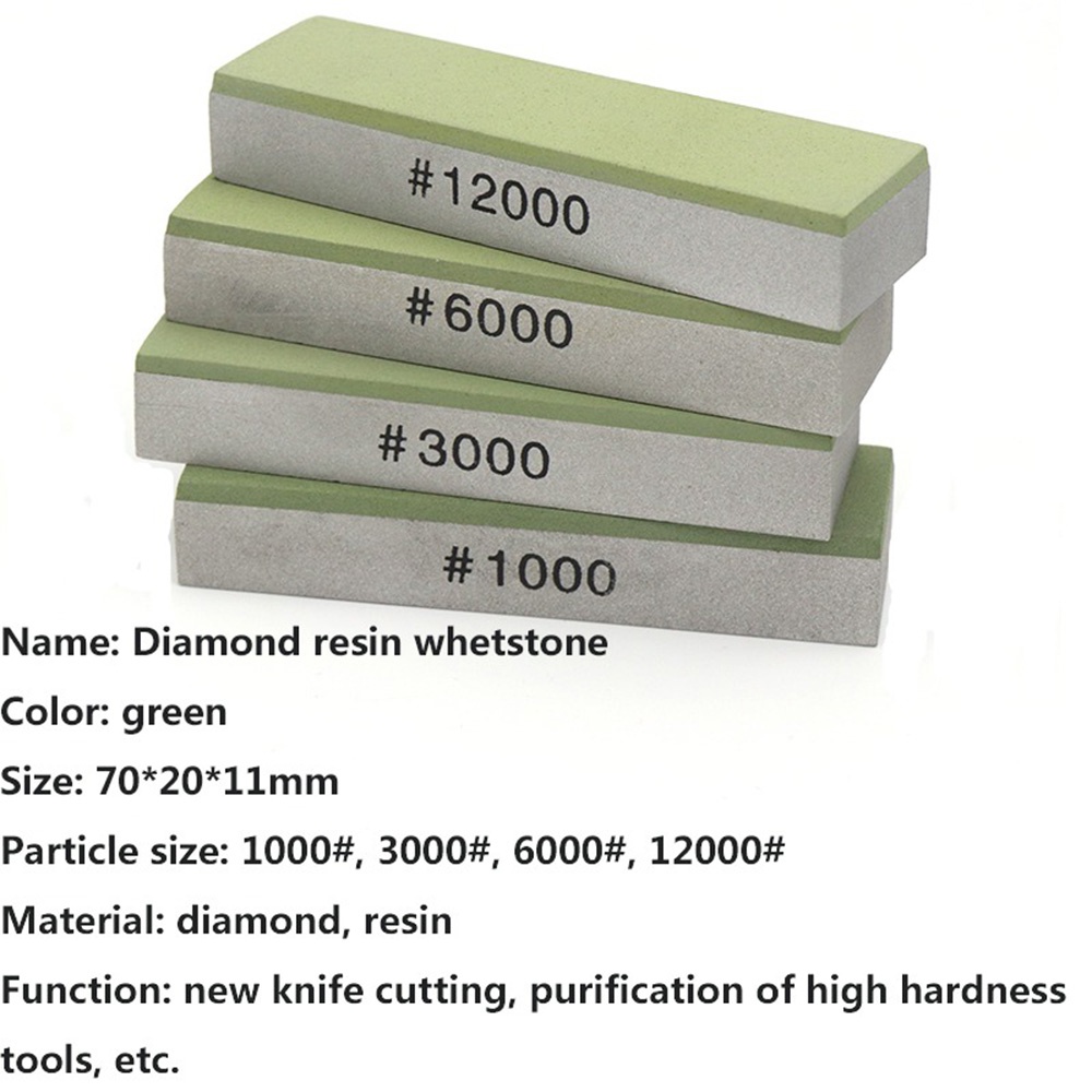 1 قطعة 70 مللي متر الماس الرات - مراجعة Knife Sharpening Stone Whetstone 1000 6000 وسعره