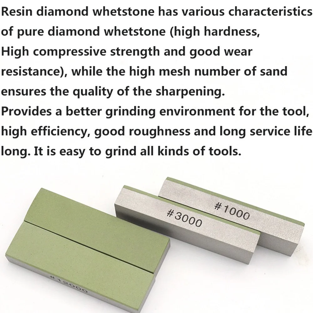 1 قطعة 70 مللي متر الماس الرات - مراجعة Knife Sharpening Stone Whetstone 1000 6000 وسعره